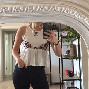 Pacsun Embroidered top!